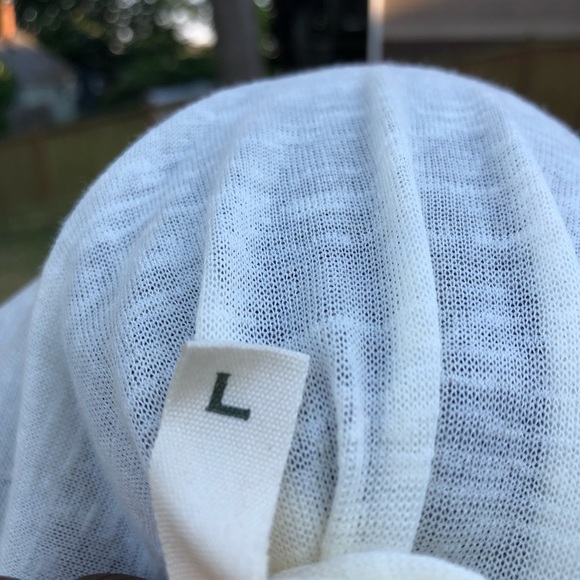 Tiny by Anthropologie Cardigan Sweater Off White Open Front Knit. L - Picture 6 of 7